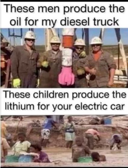 Cartoon - Oil Roughnecks vs Lithium Child Labor.JPG